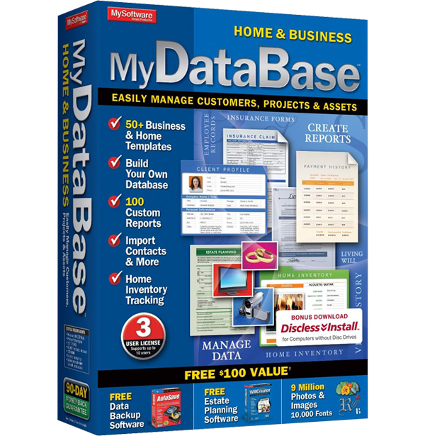 MyDatabase Home and Business